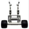 NHX RC Aluminum Adjustable Wheelie Bar : 1/8 Talion - Silver view 4