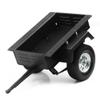 NHX RC Heavy Duty Metal Leaf Spring 2-Wheel Trailer - Black view 1