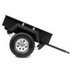 NHX RC Heavy Duty Metal Leaf Spring 2-Wheel Trailer - Black view 3
