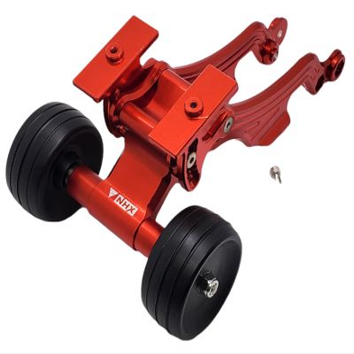 NHX RC Aluminum Adjustable Wheelie Bar : 1/8 Talion - Red
