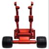 NHX RC Aluminum Adjustable Wheelie Bar : 1/8 Talion - Red view 2