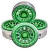 NHX RC Aluminum 2.9'' Beadlock Wheels Rims 17mm Hex Green (4) : 1/6 SCX6 view 1