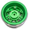 NHX RC Aluminum 2.9'' Beadlock Wheels Rims 17mm Hex Green (4) : 1/6 SCX6 view 3