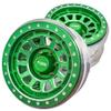 NHX RC Aluminum 2.9'' Beadlock Wheels Rims 17mm Hex Green (4) : 1/6 SCX6 view 4