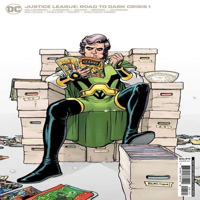 Justice League Road to Dark Crisis #1 CVR B Burnham Card Stock Var
