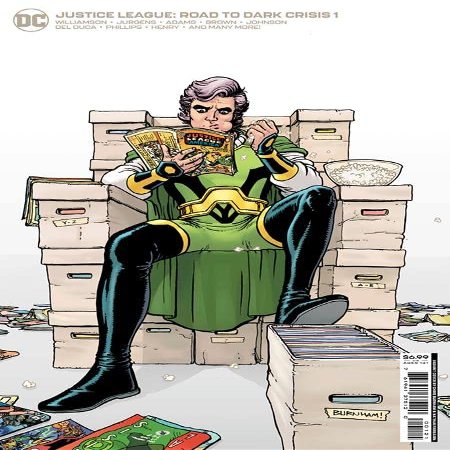 Justice League Road to Dark Crisis #1 CVR B Burnham Card Stock Var