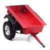 NHX RC Heavy Duty Metal Leaf Spring 2-Wheel Trailer - Red view 1
