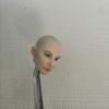1/6 Scale Female Head Sculpt, Beauty Female Pale Skin Bald Head Carved for 12inches Seamless Action Figure Body Doll (A) view 2