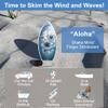 Shaka Minis Finger Skimboard | Finger Surfboard - Skim and Surf The Wind, Waves and Almost Anywhere (Aloha) view 2