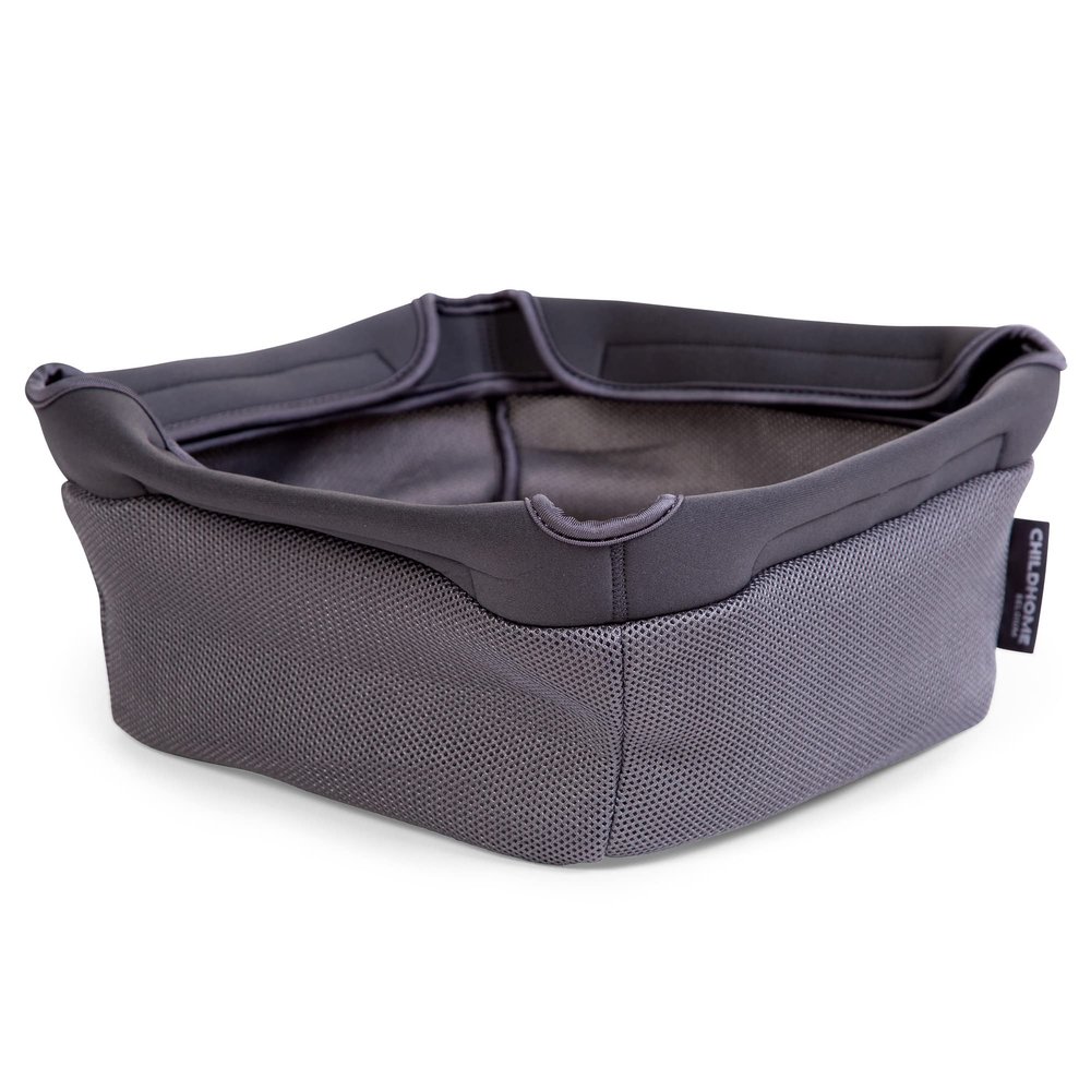 Childhome Evolu One.80 High Chair Mesh Storage Basket, Storage Bin, High Chair Storage Solution, Anthracite