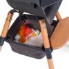 Childhome Evolu One.80 High Chair Mesh Storage Basket, Storage Bin, High Chair Storage Solution, Anthracite view 2