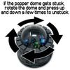 MunnyGrubbers - Castle Dice Popper V2 - Dice Jail - for TTRPG & Board Games - (Random 7PCS D20 Dice Set Included) - Dice Roller - Dice Tower - Dice Holder - DND - (Marble) view 3