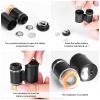Lab Microscope Slides 2 Pieces 60X Mini Pocket Microscope with 3 Light Portable Magnifing Glass Microscope Parts view 4