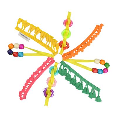 rainbowstar Fidget Sensory Ring for Adults, Anxiety Relief Finger Ring with Textured Accessories, Stress Relief for Hands