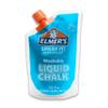 Elmer's Spray It! Outdoor Play Washable Liquid Chalk Refill Pouch, Blue, 1 Count view 1