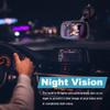 1080P Baby Car Mirror, Shybaby 4.3" Baby Car Camera Monitor with 170 Wide View, HD Night Vision Function and Reusable Sucker Bracket, Safety Rear Facing Cars Set Camera for Infants Kids Toddlers view 4