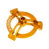 MICROHELI CNC Aluminum Swashplate Leveler (Gold) - OMP M1 / EVO/GOOSKY S1 / Blade Infusion 120 view 1
