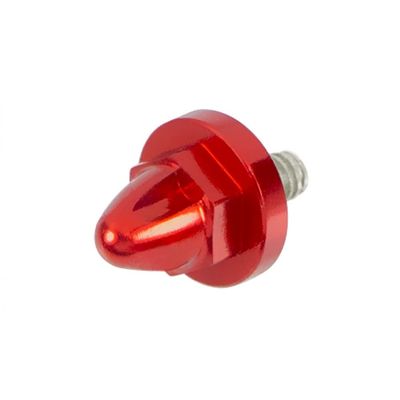 MICROHELI Precision CNC Aluminum Prop Adapter (RED) - OMP Hobby M1