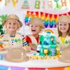Haysandy 36 Pcs Explorer Costume Set Include Plastic Explorer Hats Jungle Party Vest Safari Tote Bag for Kids Outdoor Activity Jungle Costume Party Supplies Favors Halloween Birthday view 4