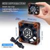 Surpass Hobby 40mm RC Motor Cooling Fan 16000RPM RC Car Fan for ESC and Motor Fit for 1/10 1/8 RC Car Truck(Orange Black) view 3