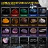 GobiDex Gemstones Dig Kit, Solar System Science Kit for Kids, Excavate 15 Real Gems, STEM Educational Space Toys Planet Collection Kit, Archaeology Geology Science Projects Gift for Boys&Girls Age 6+ view 3