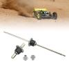 SUNGOOYUE RC Car Front and Rear Differential Set, Stainless Steel Metal Front Rear Differential Gear Spare Parts for 12428 12427 Remote Control Car view 4