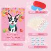 Hooqict Pin The Bone on The Dog Party Game for Kids Birthday Party Games Dog Themed Birthday Supplies Puppy Party Favors for Boys Girls, Large Pin The Tail Poster with 48 Bone Stickers view 2