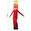 10ft/3M Inflatable Tube Man Wind Sky Wavy Dancer Inflatable Advertising Air Puppet No Blower for Stand Out Advertising (Red) view 2