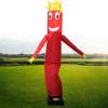 10ft/3M Inflatable Tube Man Wind Sky Wavy Dancer Inflatable Advertising Air Puppet No Blower for Stand Out Advertising (Red) view 3
