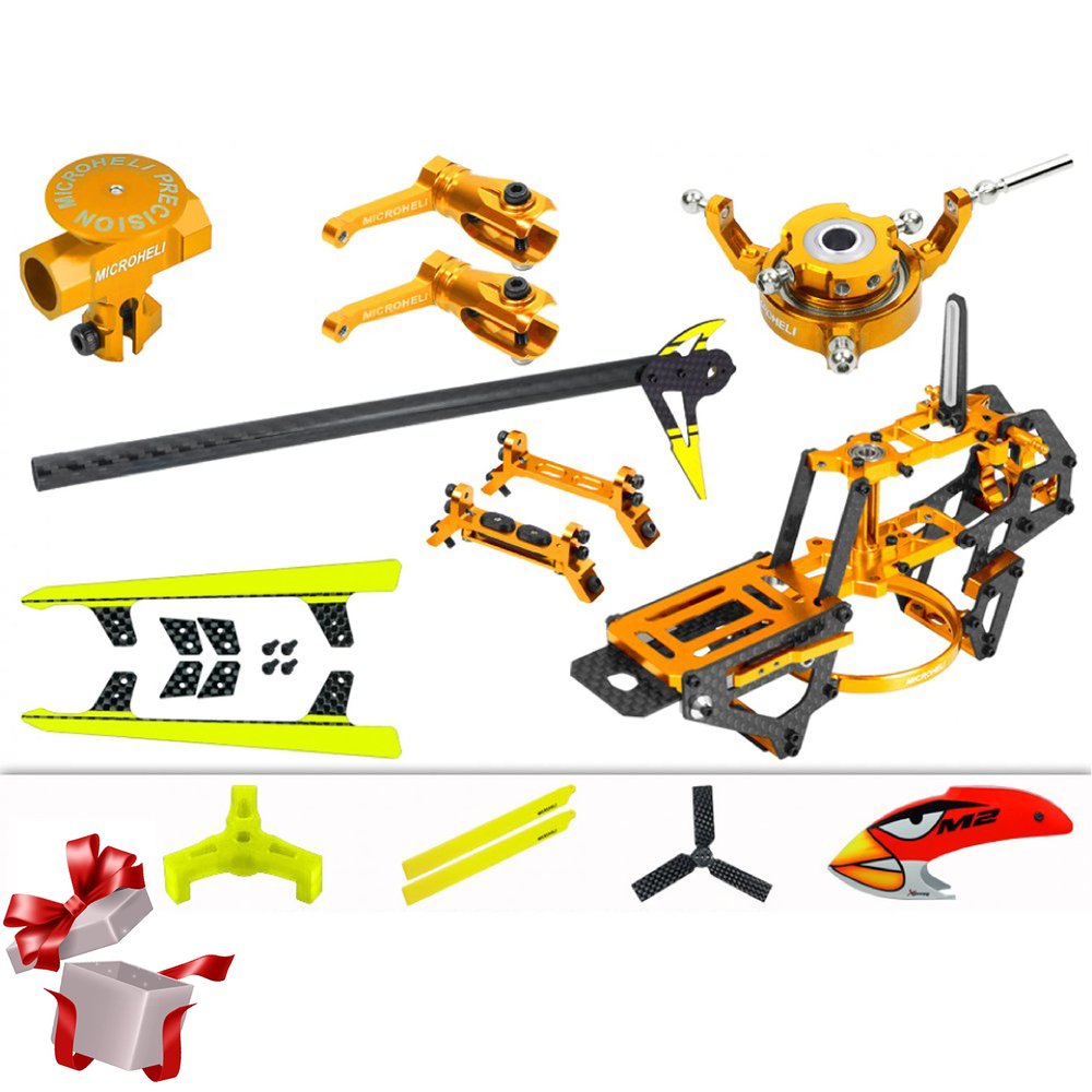 MICROHELI CNC Performance Package (Gold) - OMP Hobby M2 V2 / EXP