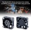 Surpass Hobby 40mm Motor Cooling Fan 16000RPM RC ESC Cooling Fan for 1/8 1/10 RC Car 540 550 F540 Motor (Silver Black) view 2