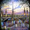 1000 Pieces Jigsaw Puzzle for Adults, Paris Tower Bridge Wooden Jigsaw Puzzle, Exercise Memory Relieve Stress Game Jigsaw Puzzle Family Activities Decompression Gifts view 1