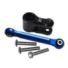 Aluminum Servo Horn 25T With Tie Rod For Traxxas 1:10 4WD MAXX 89076-4 / 4WD MAXX with WideMAXX 89086-4/1:8 4WD Maxx Slash 6S 102076-4 Upgrades - Black view 1