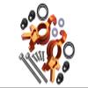 Aluminum Front Oversized Knuckle Arm For Traxxas 1:5 X Maxx 6S / X Maxx 8S / XRT 8S Monster Truck Upgrades - 16Pc Set Orange view 1