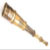 Vintage Spyglass Telescope 16" Inspirational Gifts for Boys - Be Strong & Courageous Engraved Uplifting Pirate Spyglass Gift view 2