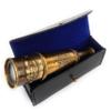 Vintage Spyglass Telescope 16" Inspirational Gifts for Boys - Be Strong & Courageous Engraved Uplifting Pirate Spyglass Gift view 4