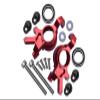 Aluminum Front Oversized Knuckle Arm For Traxxas 1:5 X Maxx 6S / X Maxx 8S / XRT 8S Monster Truck Upgrades - 16Pc Set Red view 1