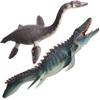 Gemini&Genius Mosasaurus Plesiosaurus Dinosaur Shark Toys - Sea Monster Well Made Toy Figurines - Toy Gifts, Display Collections and Room Decor for Kids and Adults view 1