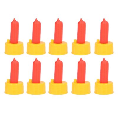 10 Pcs Small Animal Milk Drink Nipple,Nipple for Goats,Sheep Goat Lamb Milk Drink Nipples Soft Rubber Pacifier, Lamb Milk Drink Sheep Nursing Feeder Nipples for Nursing Lambs and Goat Kids
