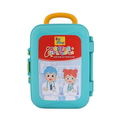 Ogi Mogi Doctor Child Toy Set, Medical Doctor Kit, 8 Pieces of Medical Role Play Toys, Toy with Stethoscope, Doctor Tools, Imitation Dice Toy 3 Years