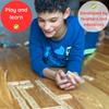 Extasticks Multiplication Domino Math Game | Wooden Educational Algebra Toy | Learning Times Tables Dominoes for Classroom, Homeschooling 3rd 4th Grade MATHOMINO view 4