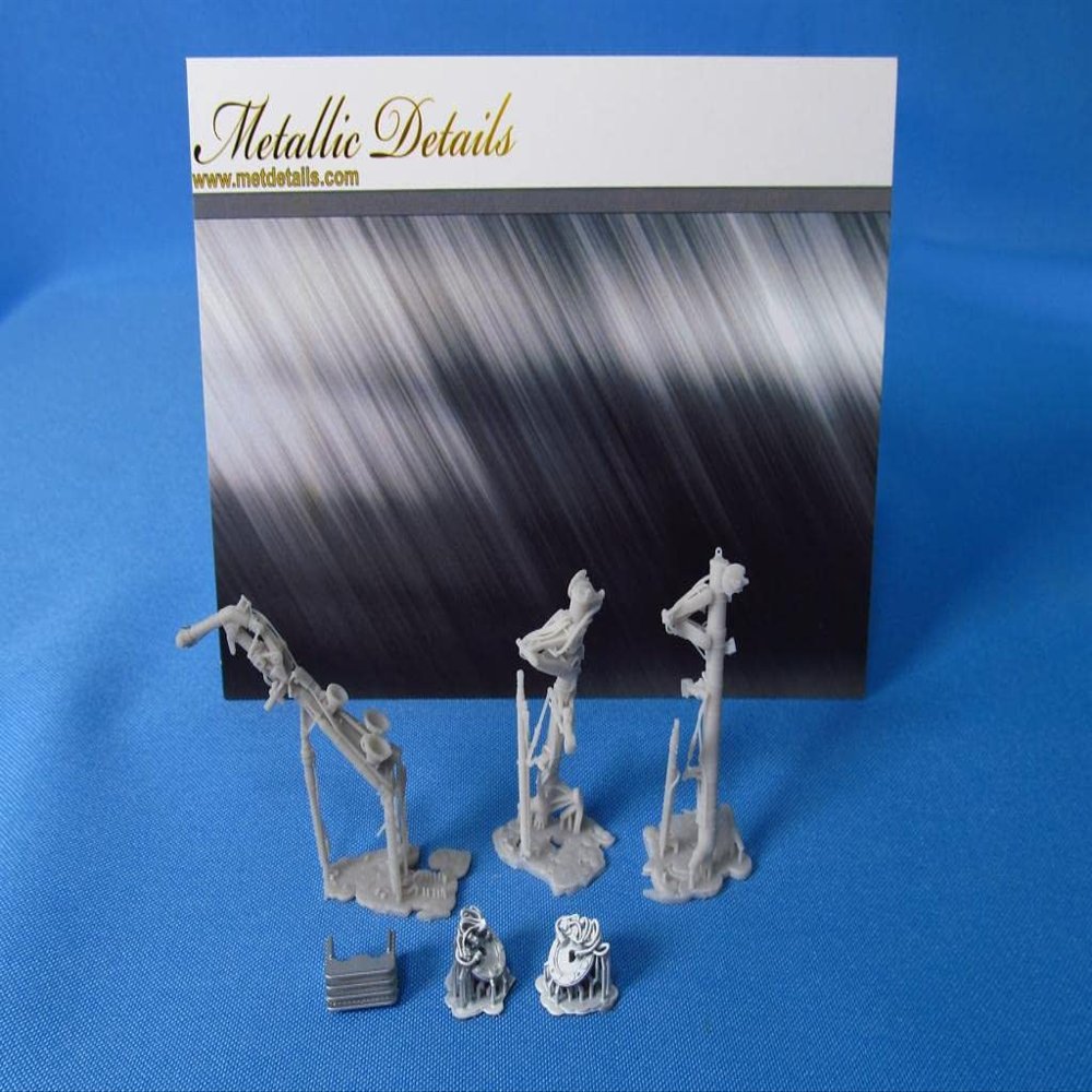 Metallic Details MDR48144-1/48 Su-30SM. Landing Gears (for Kitty Hawk kit)