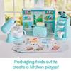Kidoozie Trendy Kitchen Trio: Set of 3 Realistic Toy Kitchen Appliances for Preschool Pretend Play - Stimulate Your Child's Creativity with This Set of Premium Realistic Toy Kitchen Appliances view 3