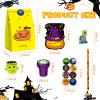 OCHIDO Halloween Party Favors for Kids-168pcs Stationery Gift Kit,Halloween Goodie Bags Fillers Bulk,Trick Or Treat , Halloween Bag,Pencil, Eraser, Notepad, Stamper, Sticker and Temporary Tattoos view 2