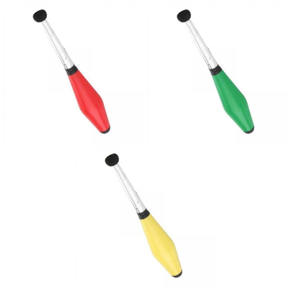 3 Pcs Juggling Clubs Sticks Pins Comedy Beginner Clown
