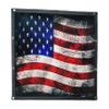 GrilleAdz Old Glory Mesh Bug Screen for Kenworth W900A (Bug Screen with Turnbuckle Install Kit) view 2