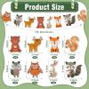 4 Pcs 13ft Woodland Baby Shower Decoration Banner Assembled Woodland Animal Baby Shower Decorations Neutral Forest Animals Gender Reveal Party Decor Forest Garland Banner Birthday Party Supplies view 2
