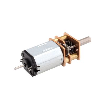 12GAN20 DC Gear Motor 3V 6V 12V DIY Model Car Robot Arm Shafts Motor - (Speed(RPM): 1 Ratio 10/ Voltage(V): 3V -A06)
