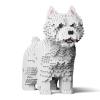 JEKCA West Highland White Terrier 02S | Dog Plastic Building Blocks | Age 14+ view 3
