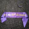Dgasin 98th Birthday Party Supplies Women Happy 98th Birthday Sash and Birthday Tiara Cystal Princess Crowns Birthday Decorations Favors Gift view 2